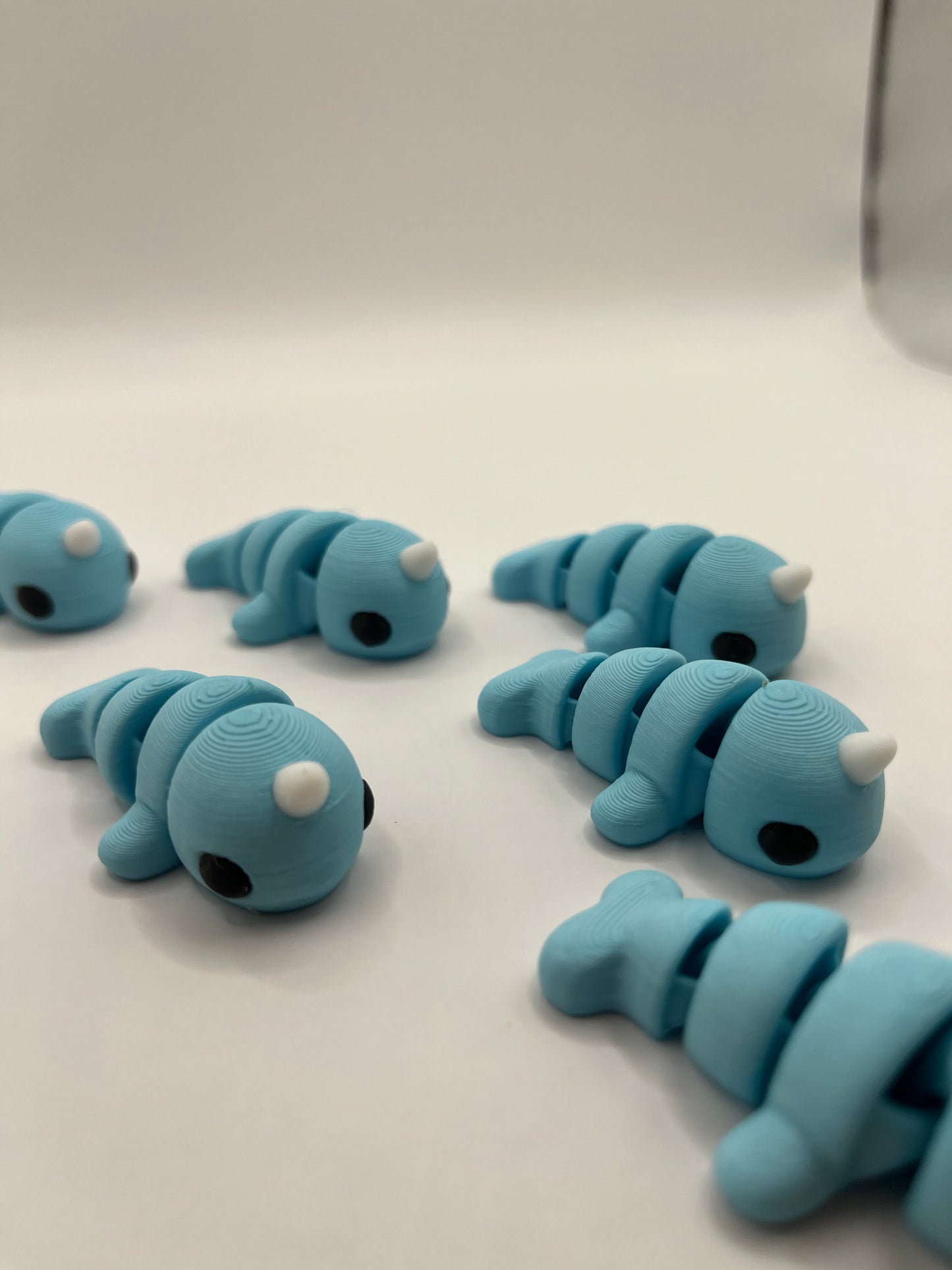 Mini narwhal fidget flexi