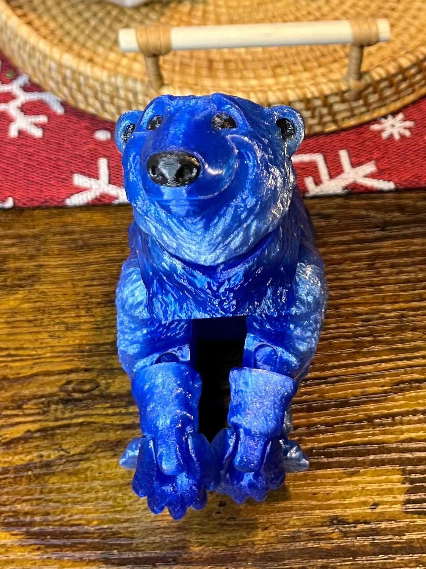 Polar bear fidget/flexi