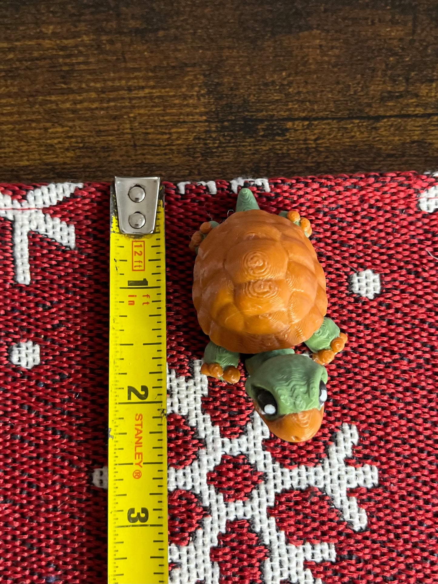 Tiny tortoise fidget/flexi
