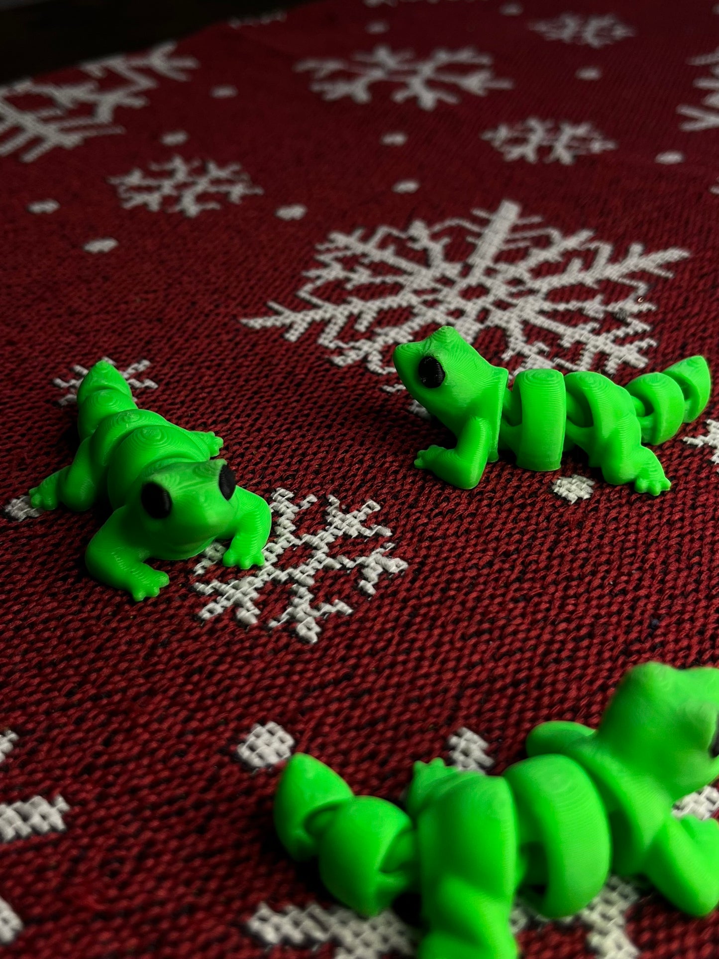 Tiny lizard fidget/flexi