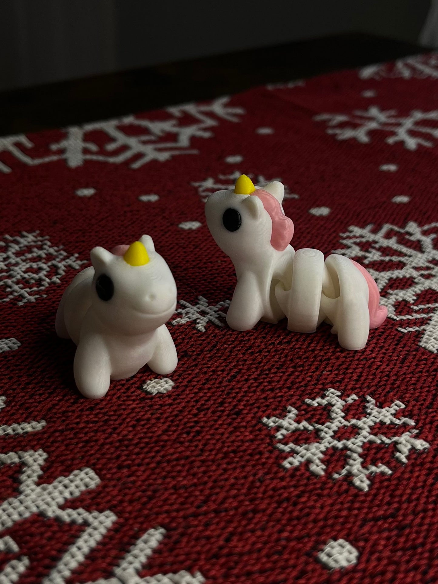 Mini unicorn fidget/flexi animal