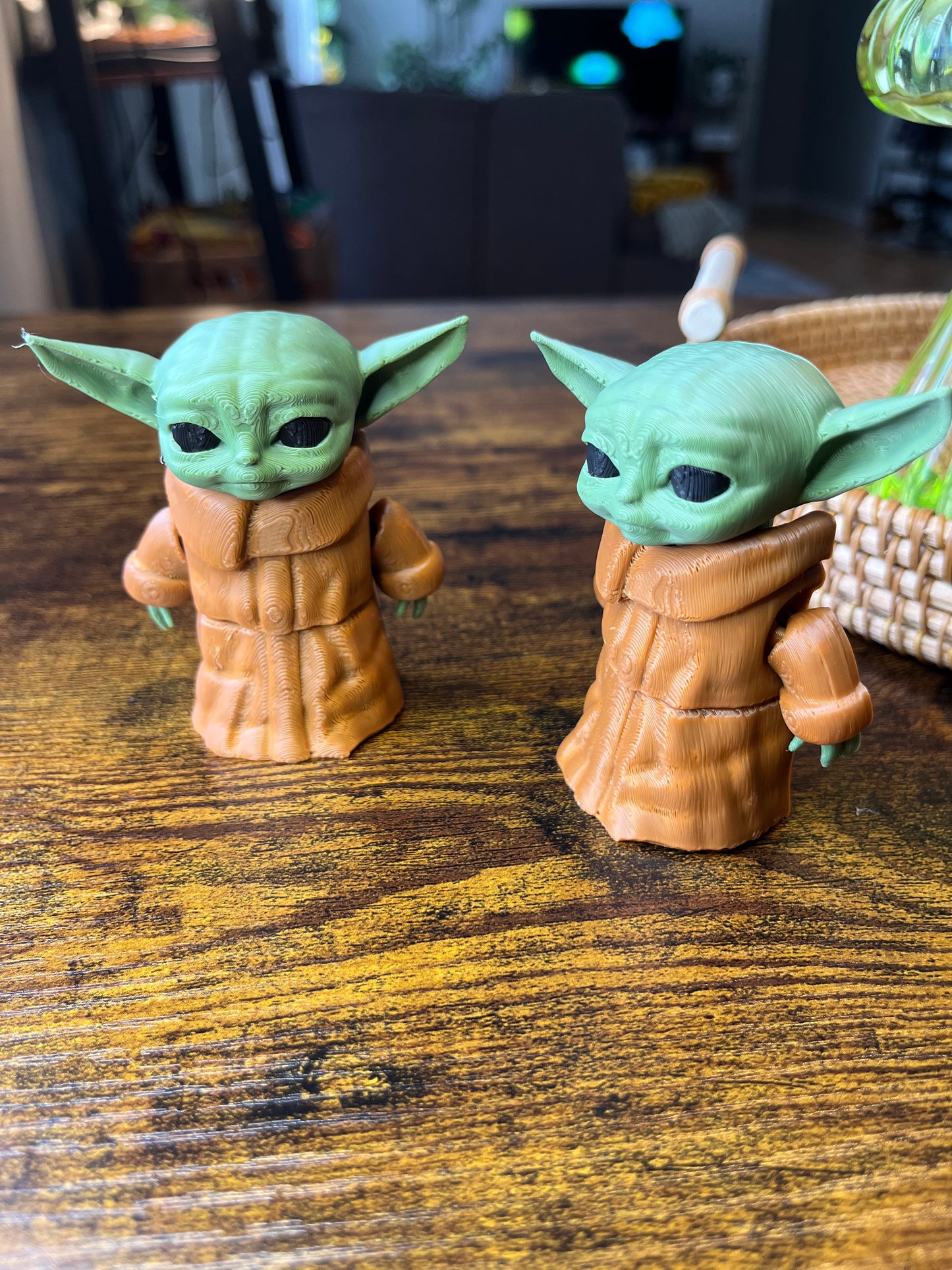 Articulated baby yoda fidget/flexi