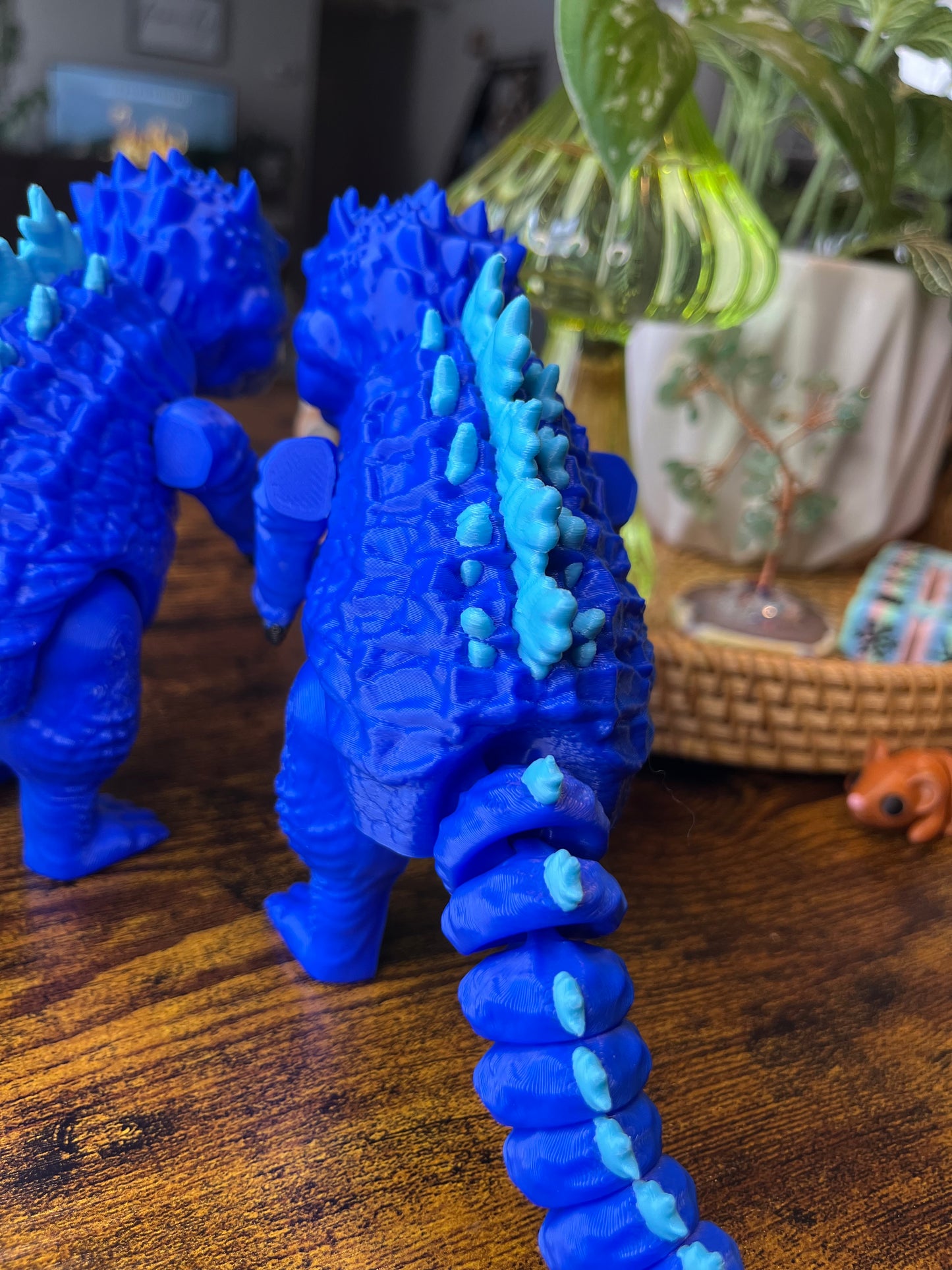Articulated Godzilla fidget/flexi