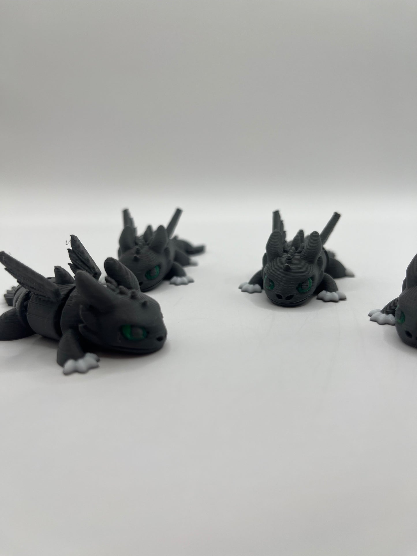 Mini toothless flexi fidget