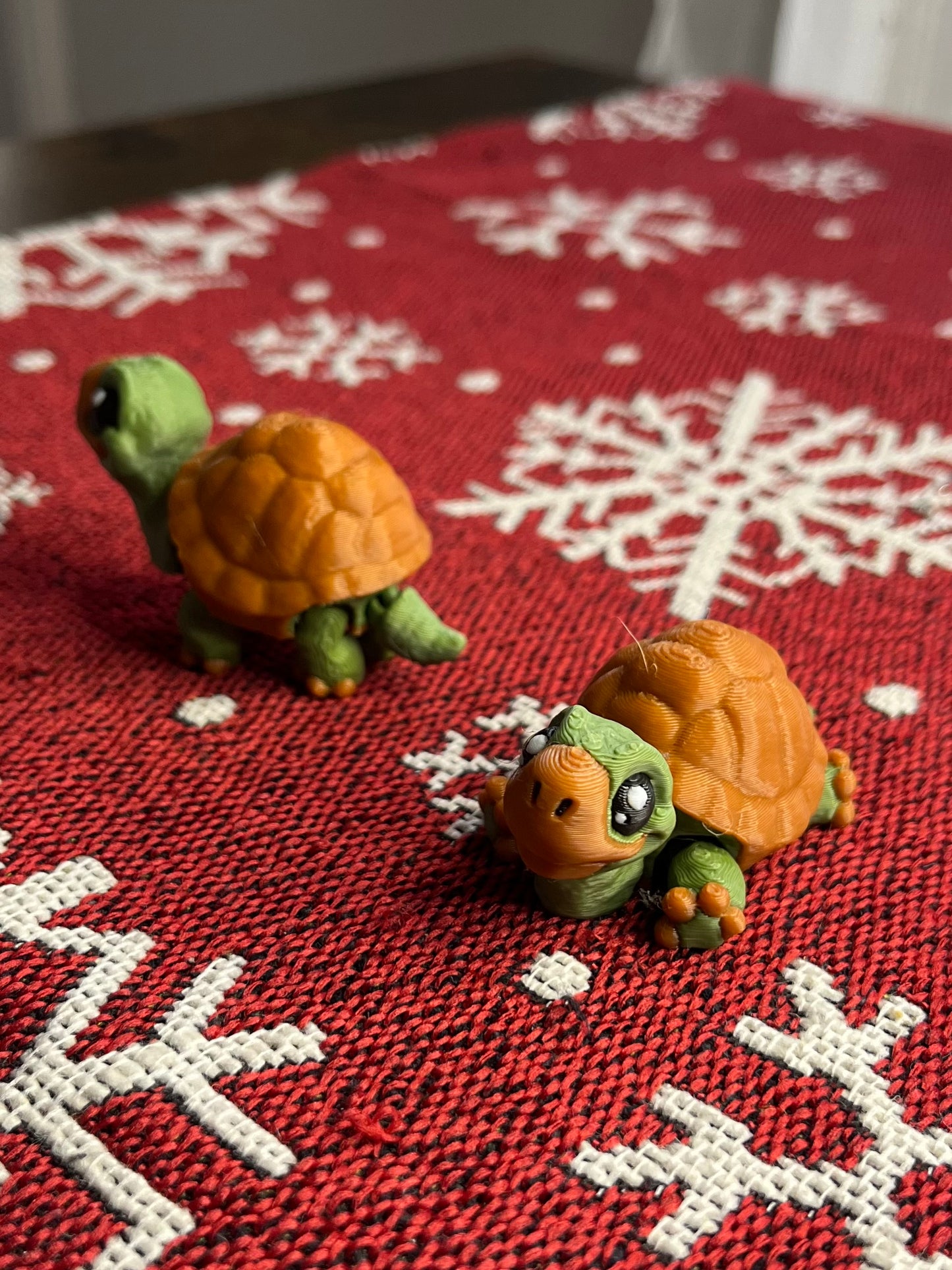 Tiny tortoise fidget/flexi