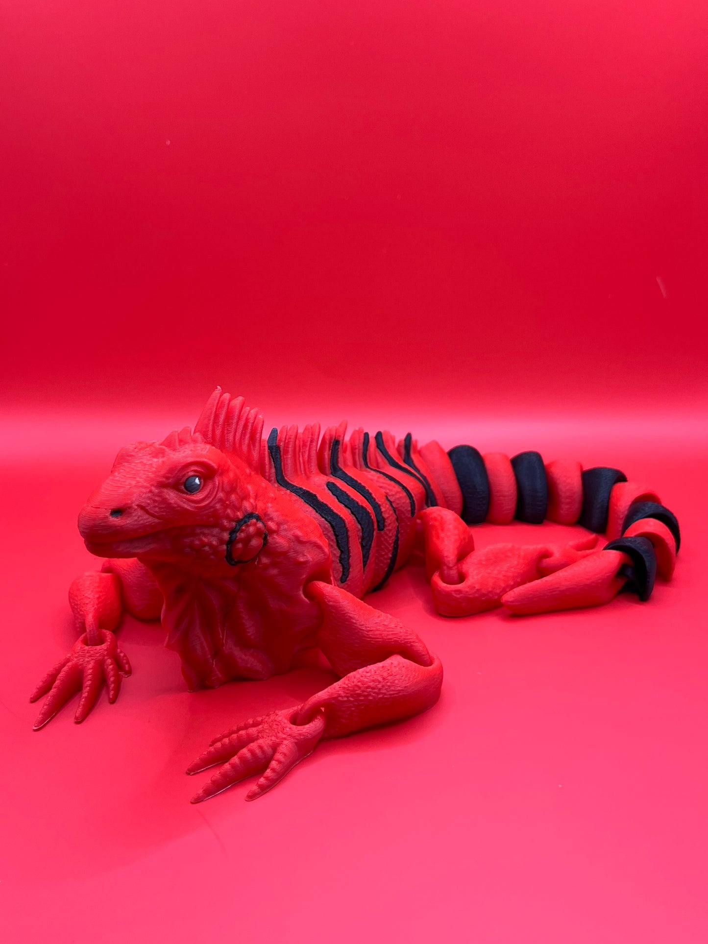 Iguana 🦎 fidget flexi(red)