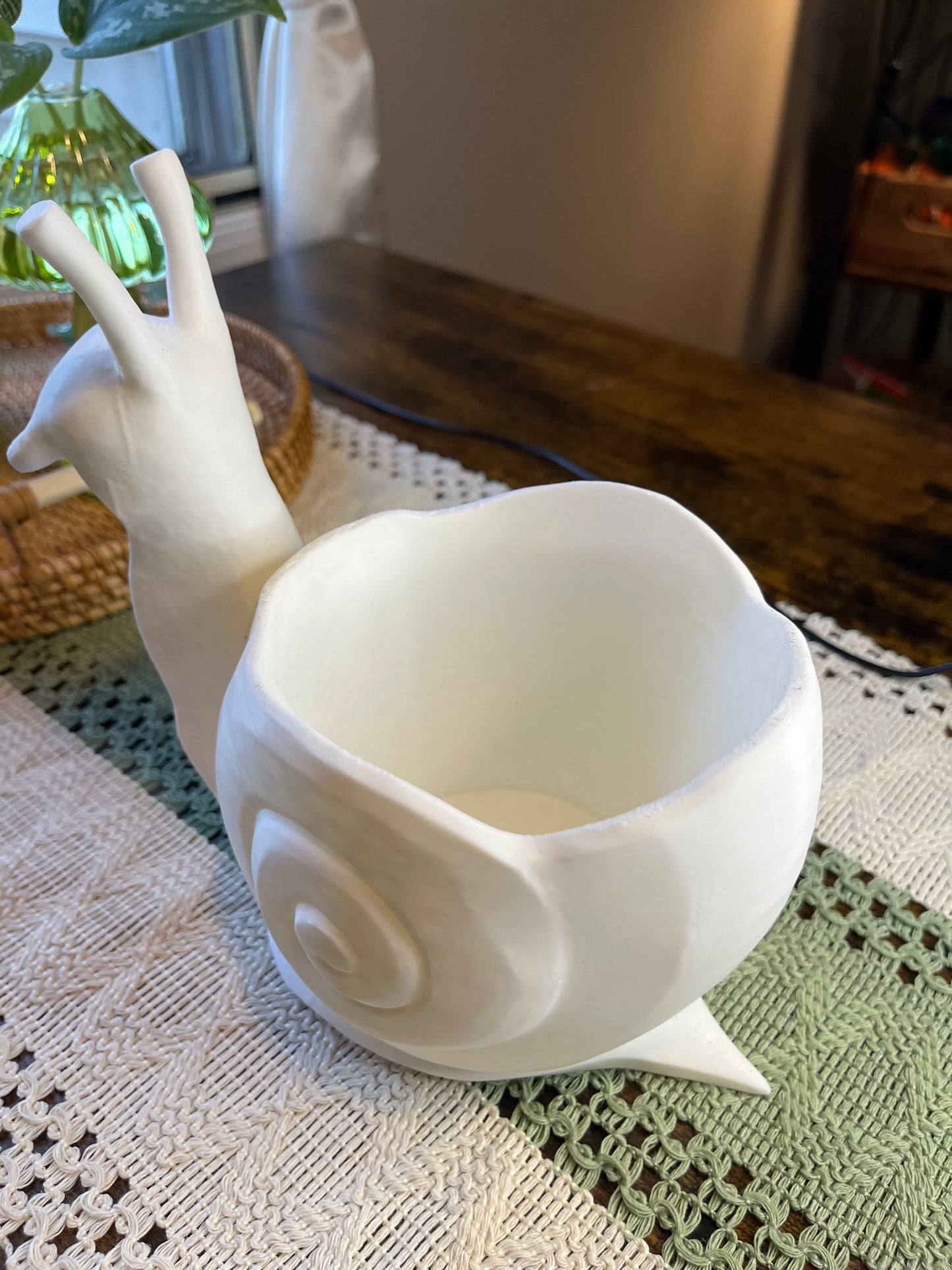 Snail plant pot/planter