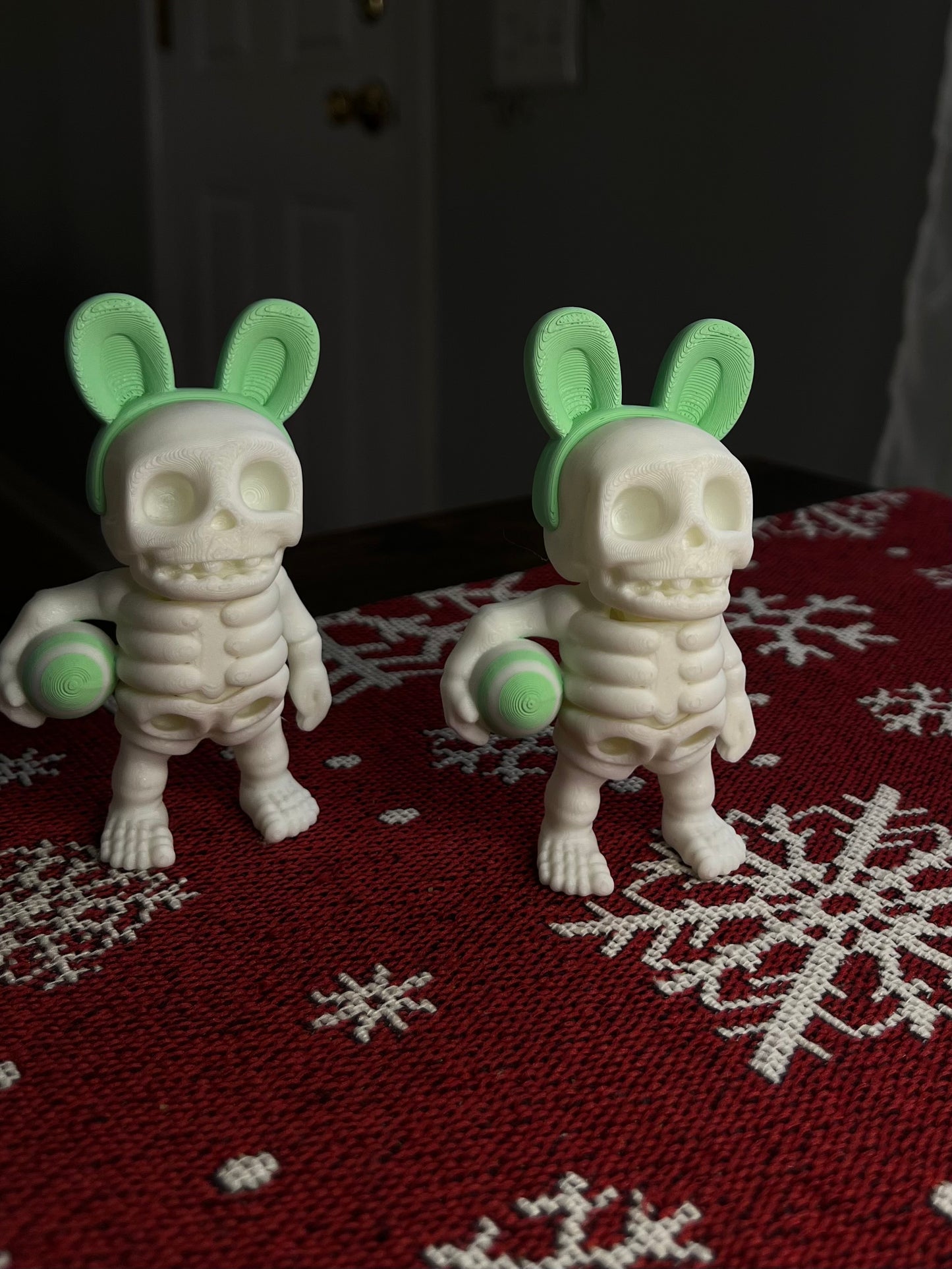 Easter skeletons fidget/flexi