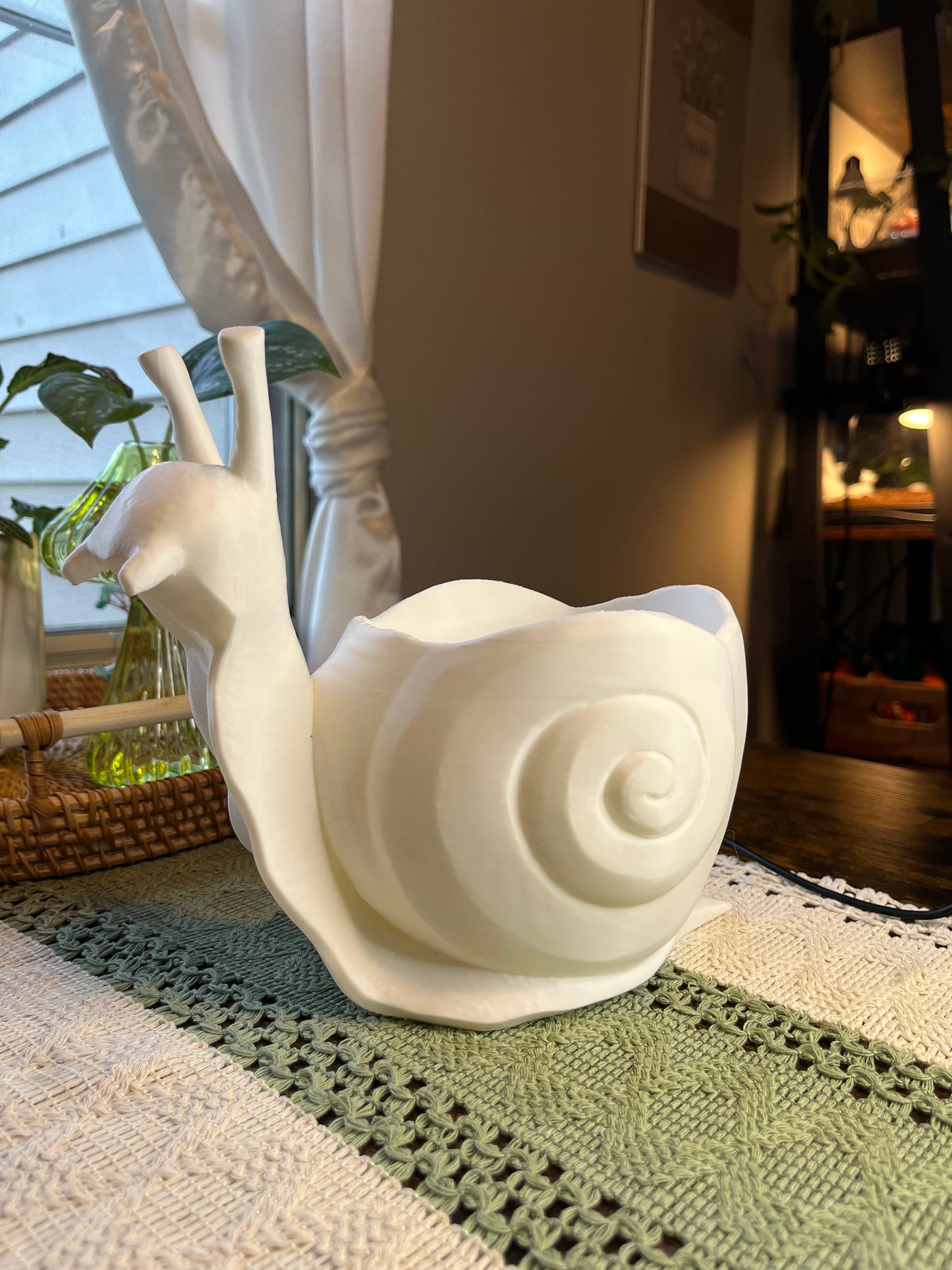 Snail plant pot/planter