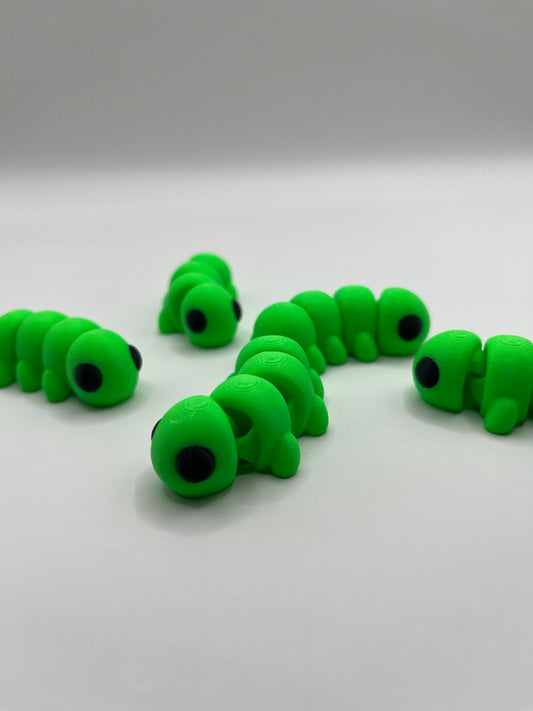 Mini caterpillar 🐛 fidget flexi
