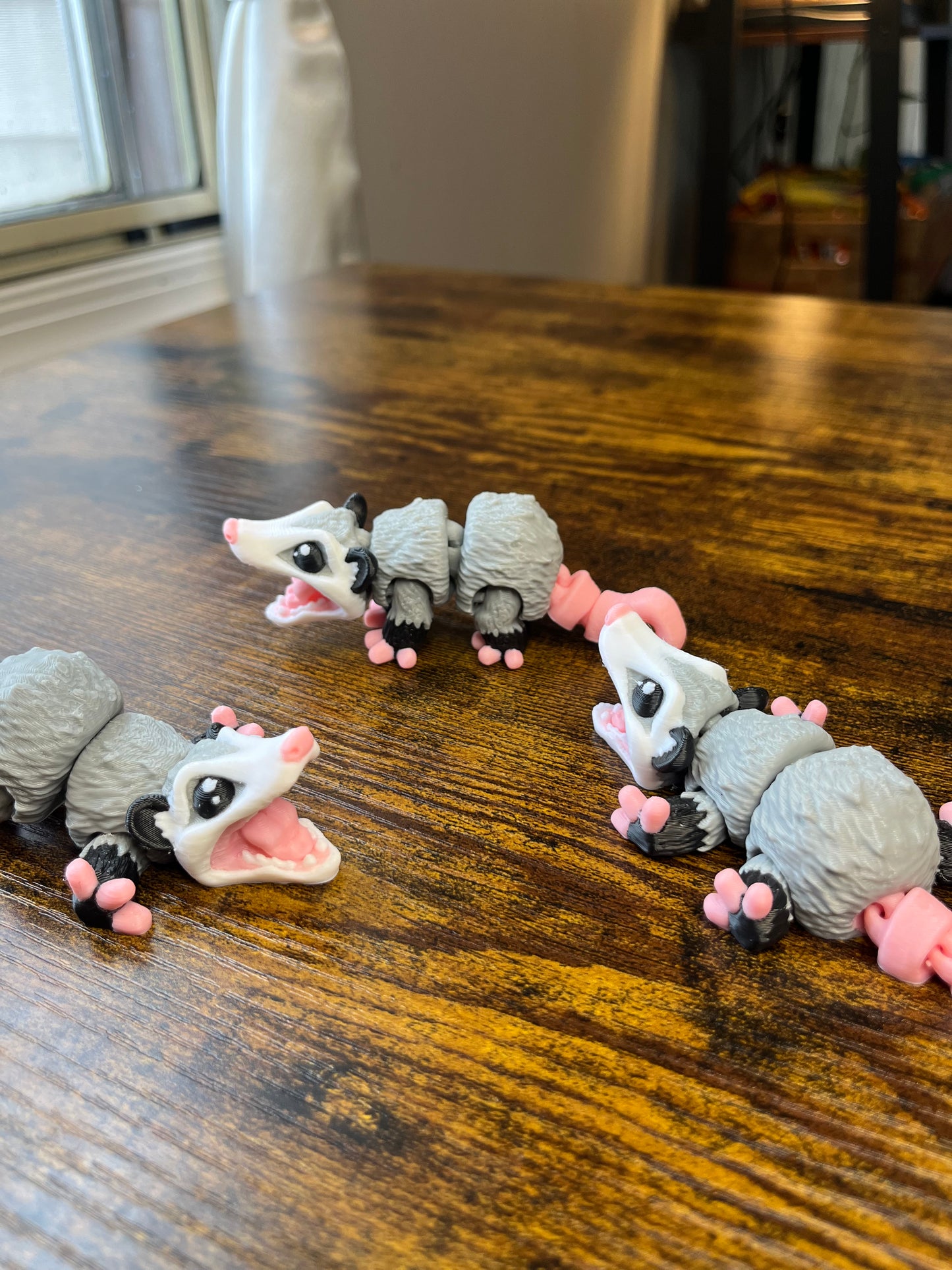 Articulated opossum fidget/flexi