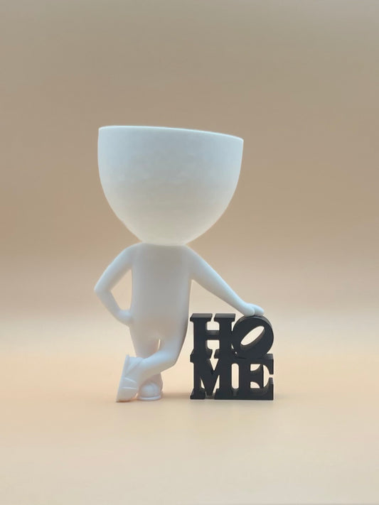 Home planter with drainage