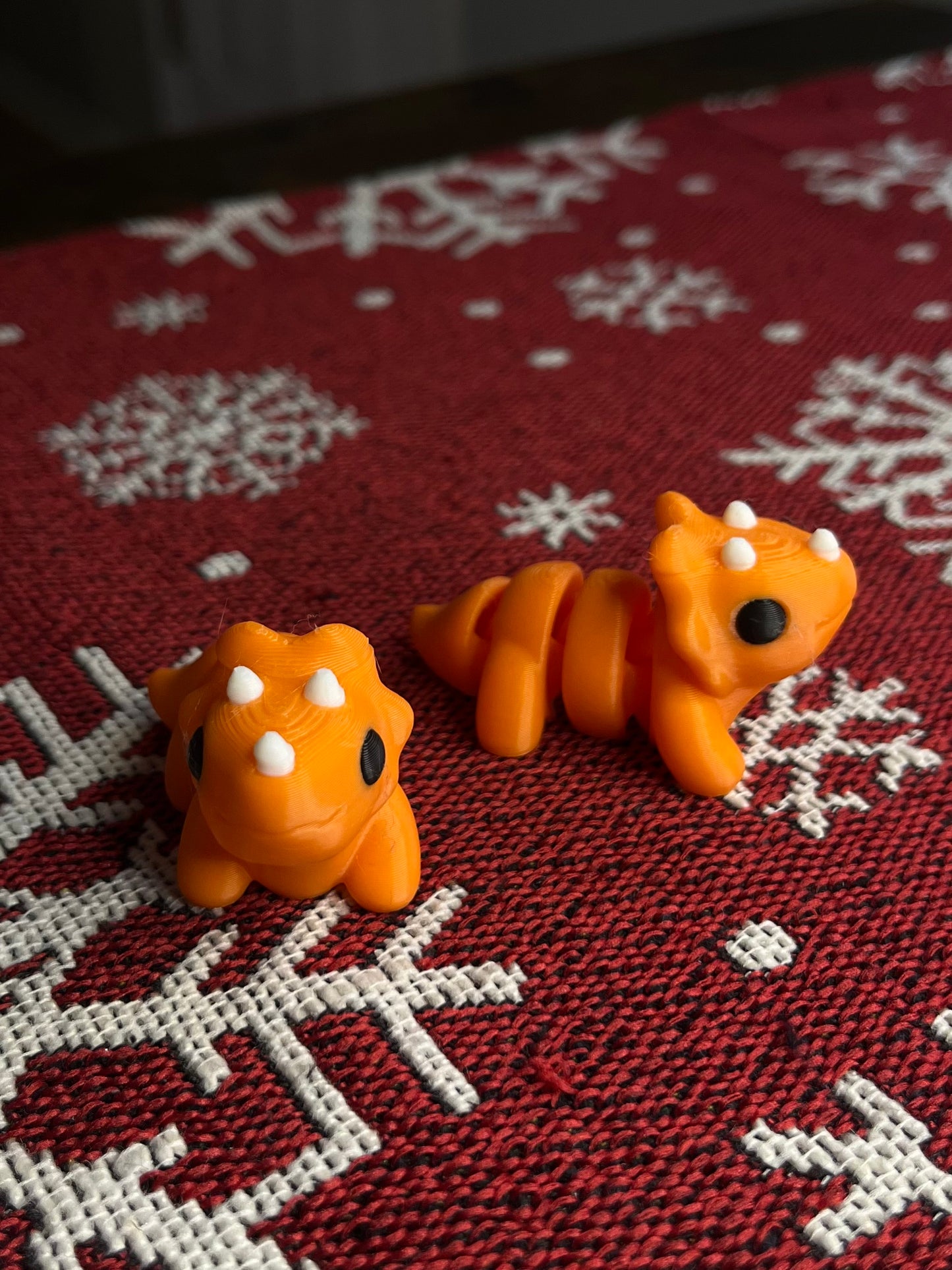 Triceratops fidget/flexi animal