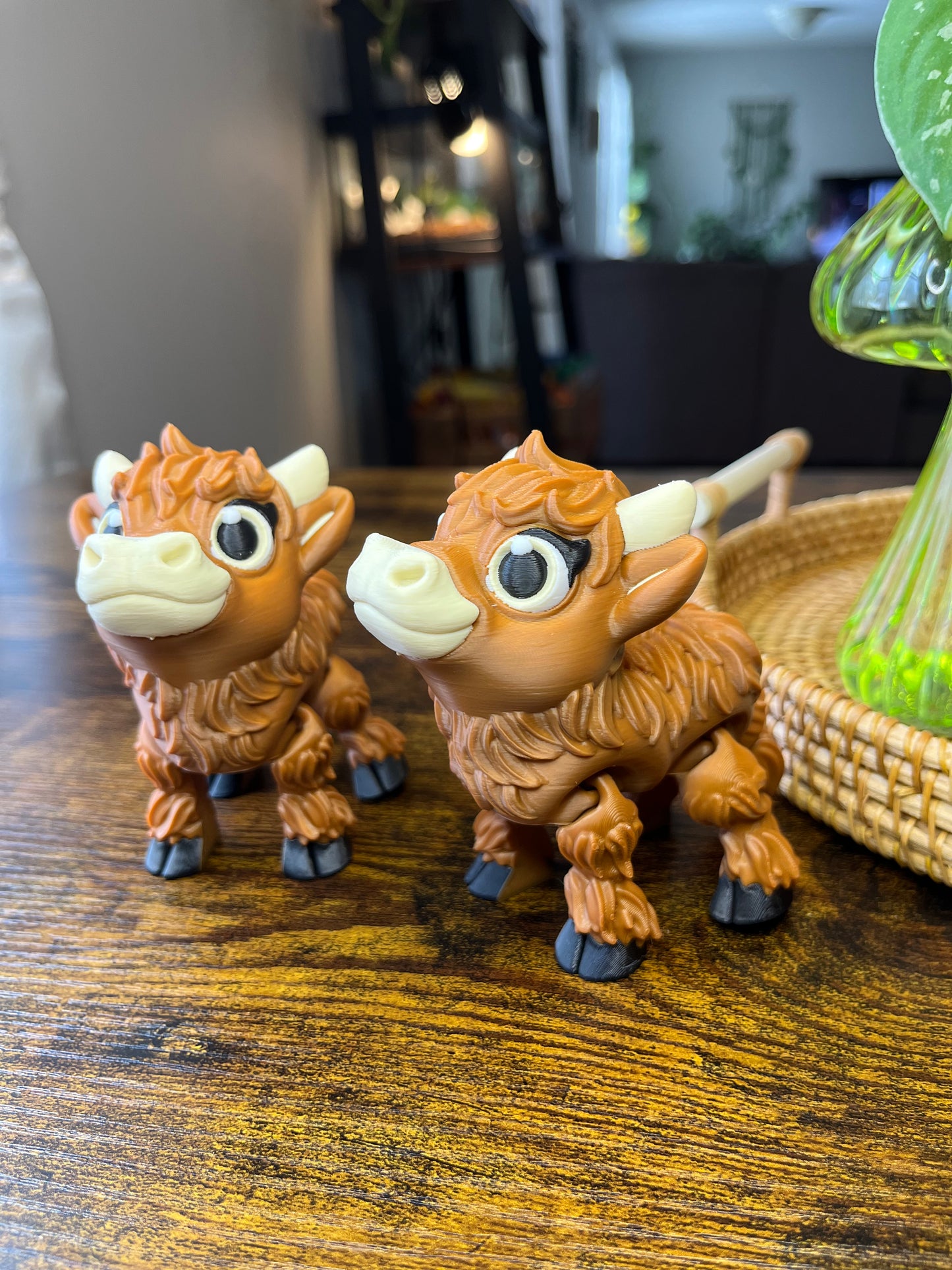 Highland cow fidget/flexi