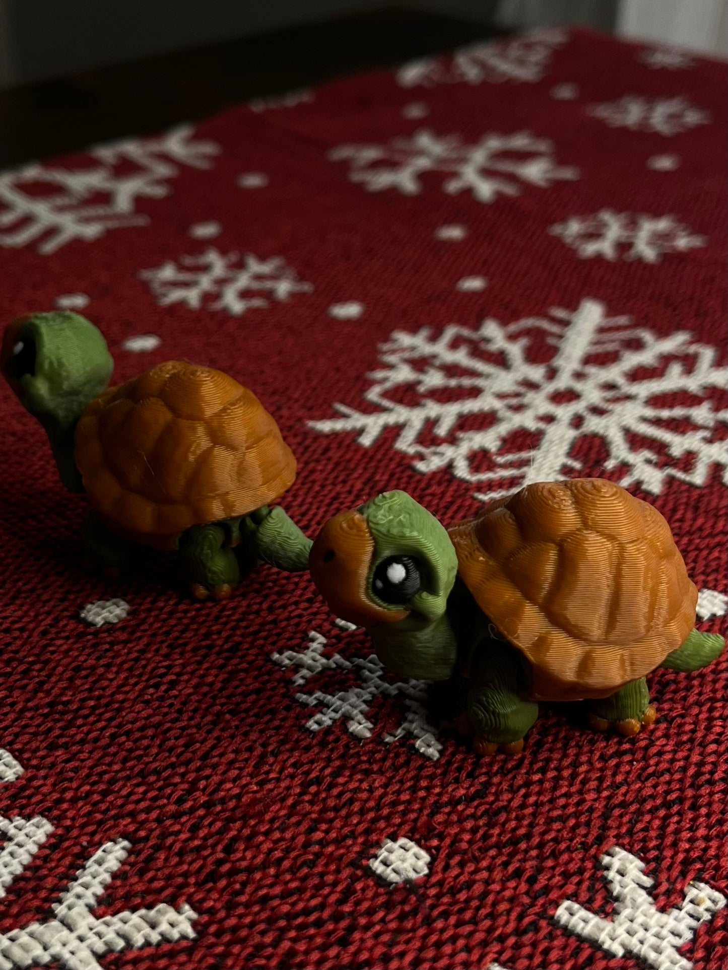 Tiny tortoise fidget/flexi