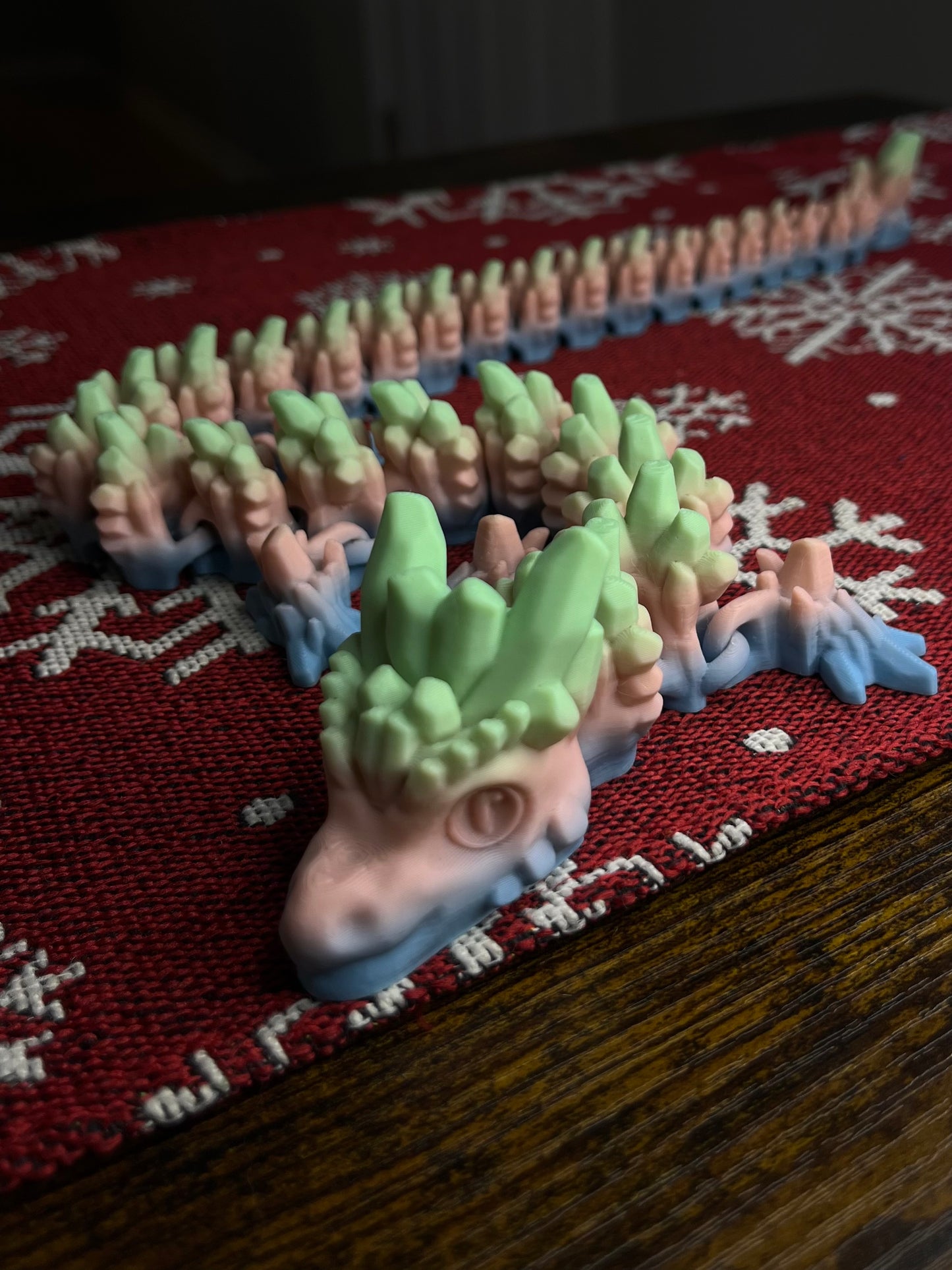 Articulated dragon fidget/flexi dragon