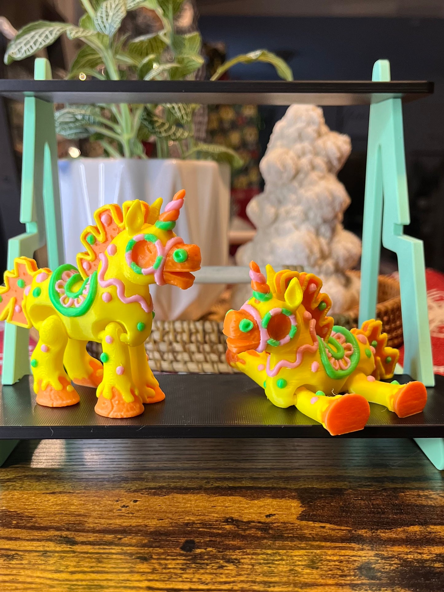 Carnival unicorn fidget/flexi