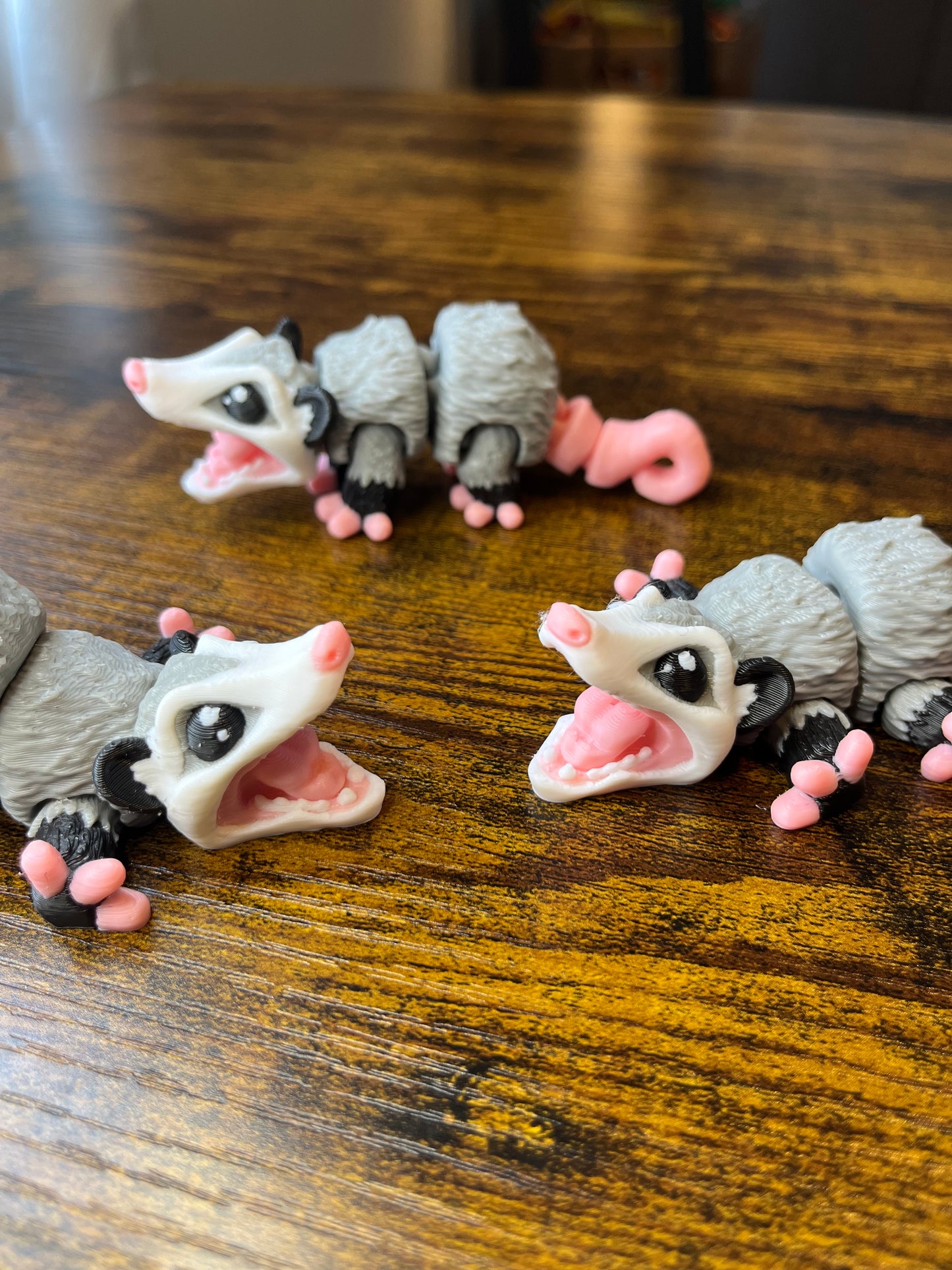 Articulated opossum fidget/flexi