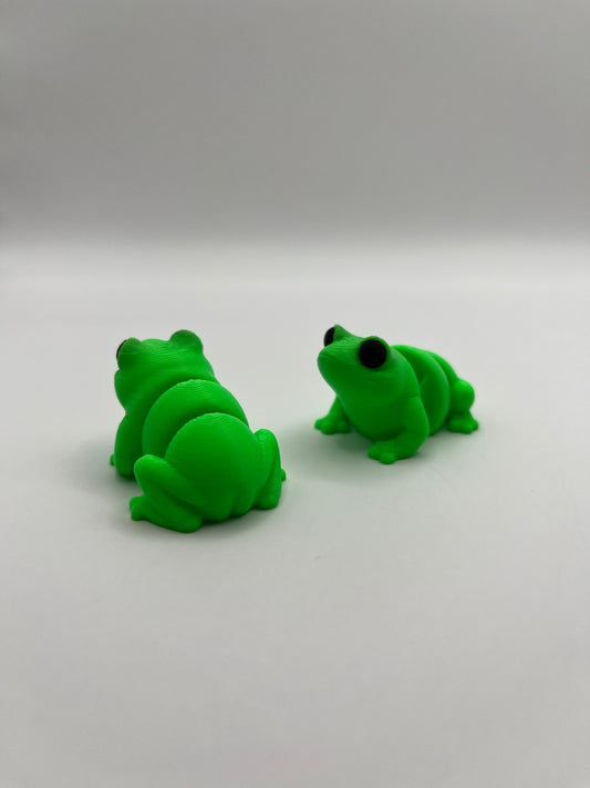 Tiny butt tree frog fidget flexi🐸