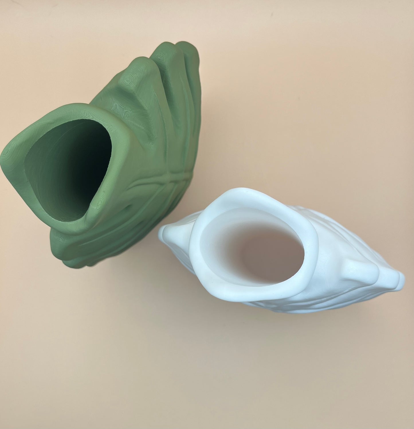 Monstera plant vase, plant decor