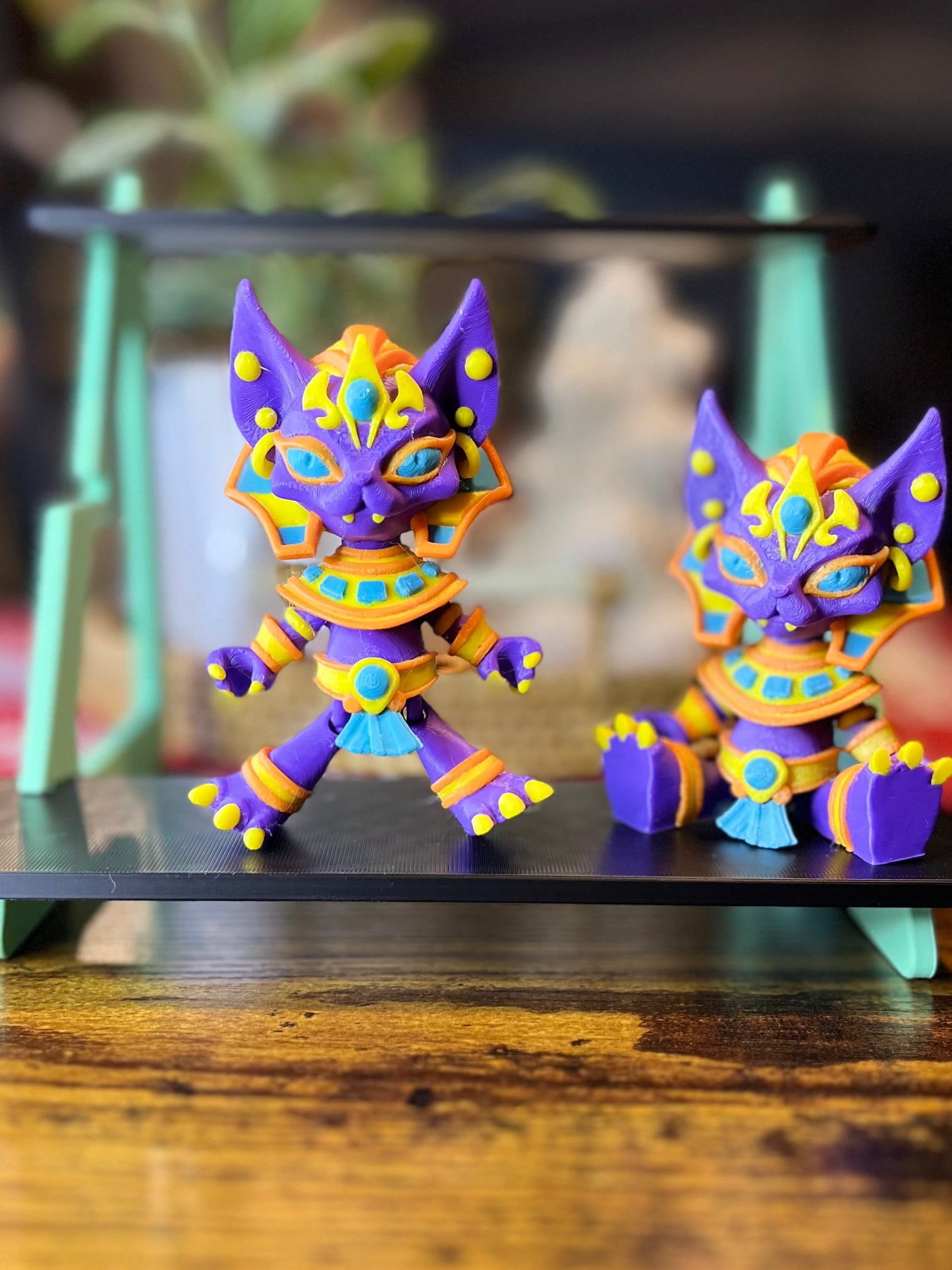 Pharaoh cat fidget/flexi