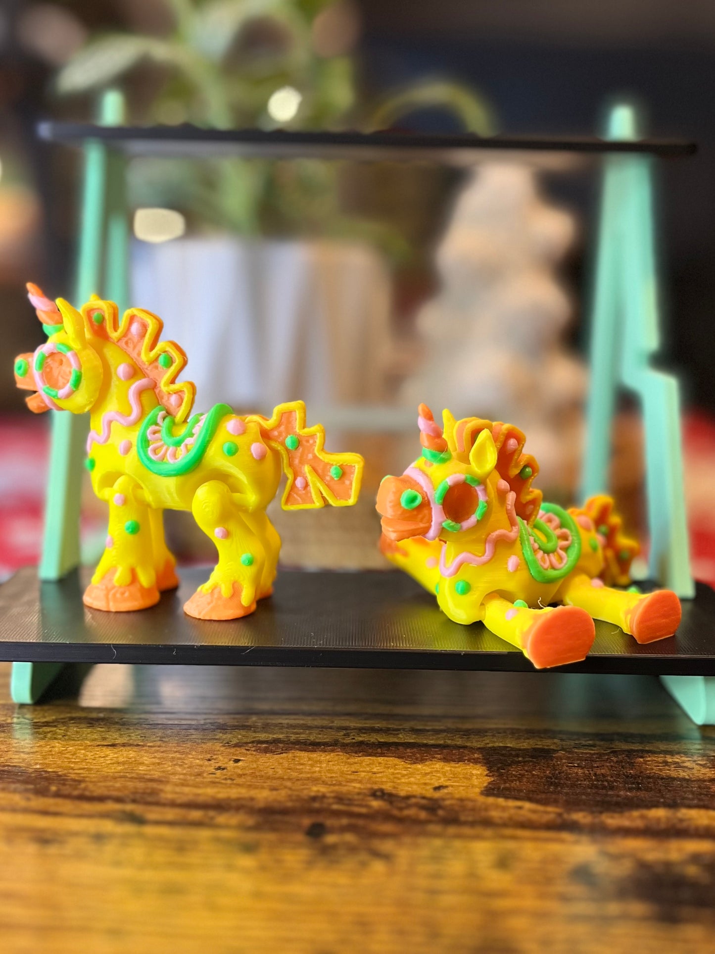Carnival unicorn fidget/flexi
