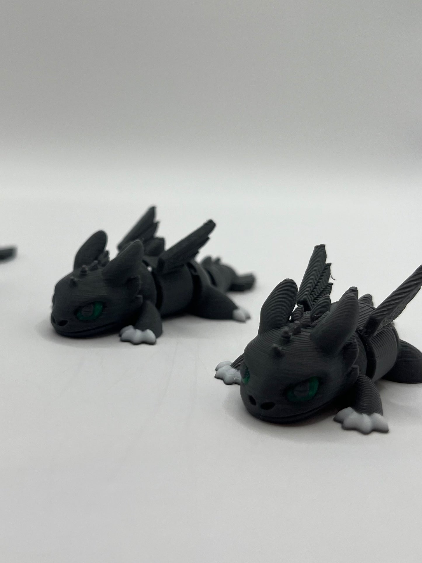 Mini toothless flexi fidget